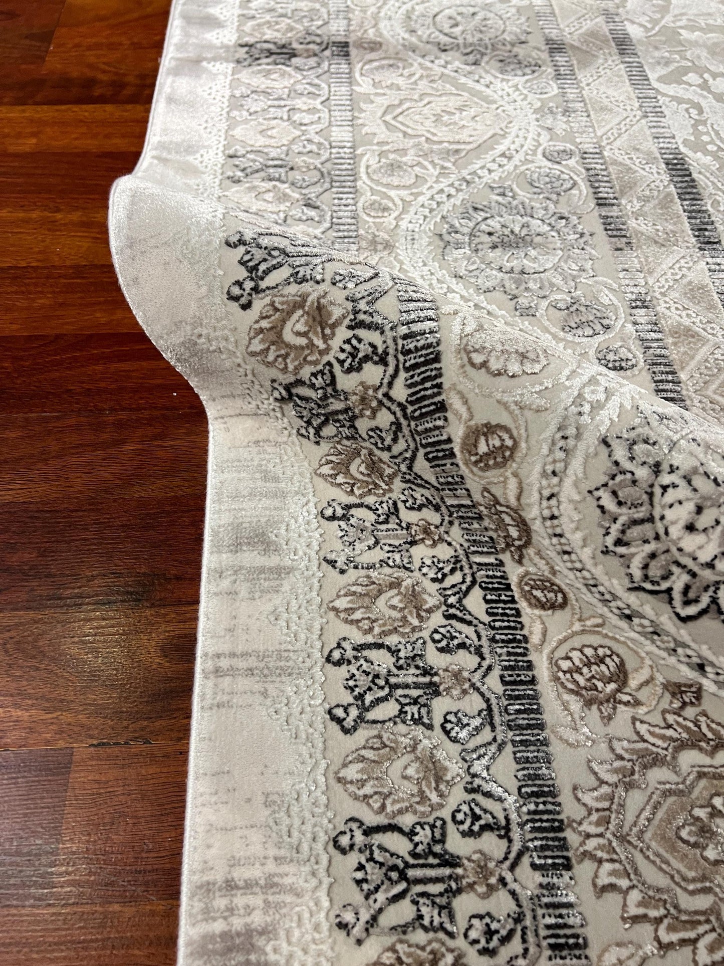 10x13 Oversized Classic Rug, Neutral Living Room Carpet, Luxury Turkish Area Rug